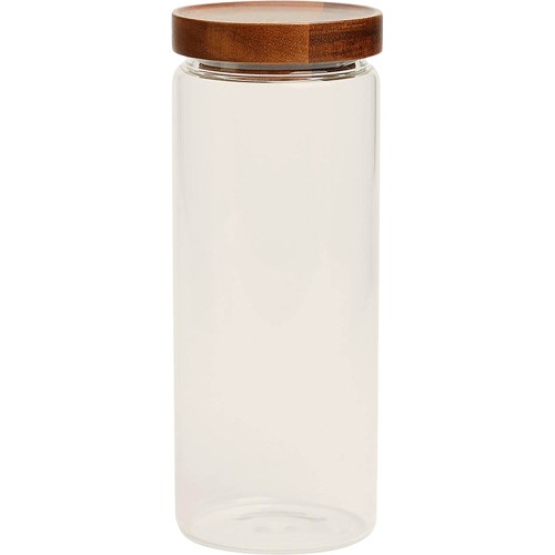M&S Collection Large Glass Storage Jar One Size Clear Compare Prices