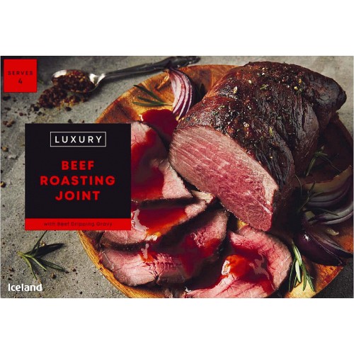 Iceland Luxury Beef Roasting Joint with Beef Dripping Gravy (750g