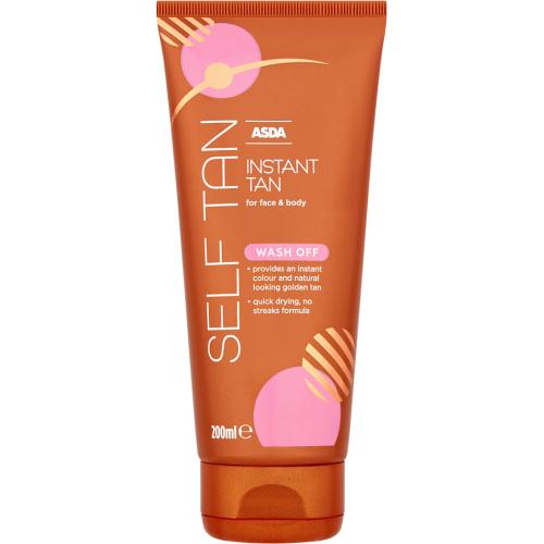 ASDA Self Tan Instant Tan Wash Off (200ml) Compare Prices & Where To Buy Trolley.co.uk
