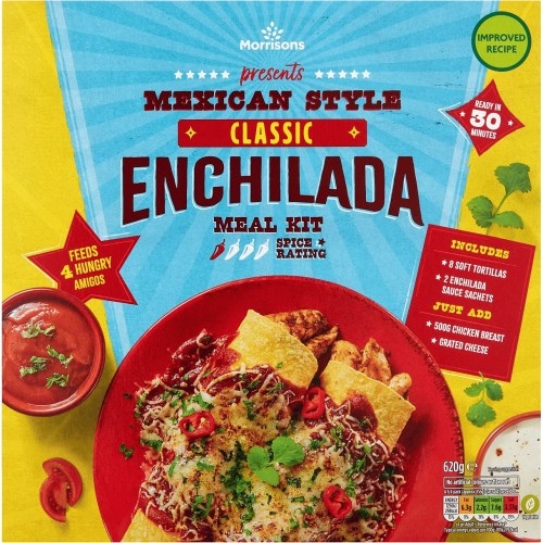 Morrisons Fajita Kit (475g) Compare Prices & Where To Buy Trolley.co.uk