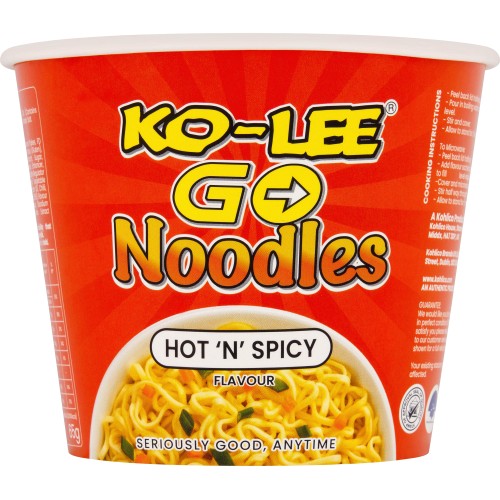 KoLee Go Noodles Xtreme Hot & Spicy Flavour (85g) Compare Prices