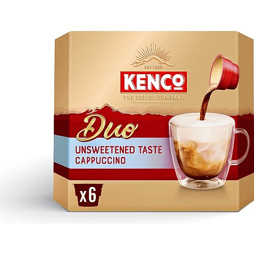 Kenco Duo Cappuccino Instant Coffee 6x (24g) Compare Prices Trolley