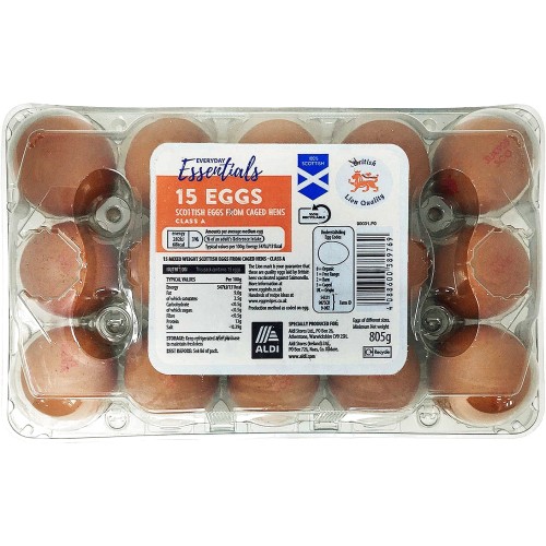 Everyday Essentials Mixed Weight Eggs (15) Compare Prices & Where To