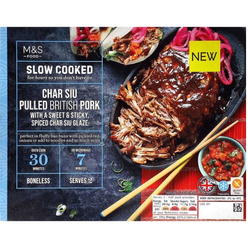M&S Pulled Char Siu Pork (555g) Compare Prices & Where To Buy
