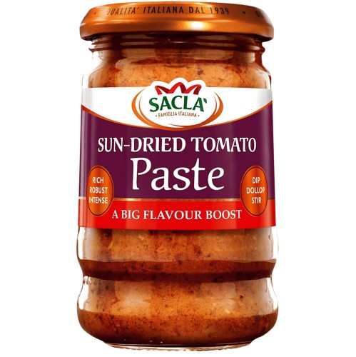 Sacla' Italia SunDried Tomato Cook's Paste (190g) Compare Prices