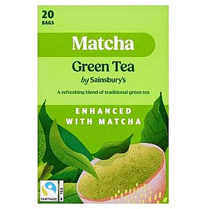 Sainsbury's Matcha Green Tea Bags (20 x 36g) Compare Prices & Where