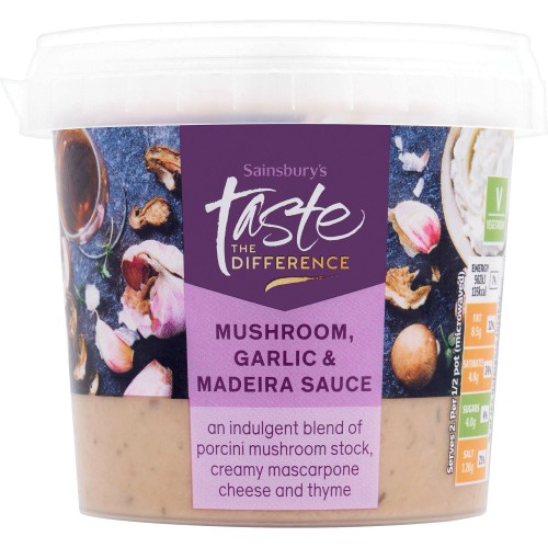 Sainsbury's Porcini & Portobello Mushroom Pasta Sauce Taste the