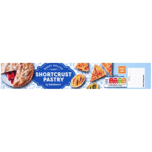 Tesco Ready Rolled Sweet Shortcrust Pastry (320g) Compare Prices