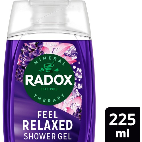 Radox Feel Relaxed Shower Gel Lavender & Waterlily Body Wash (225ml