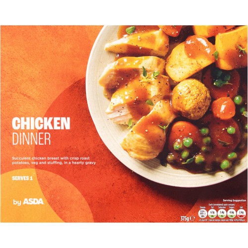 ASDA Chicken Dinner (375g) Compare Prices & Where To Buy Trolley.co.uk