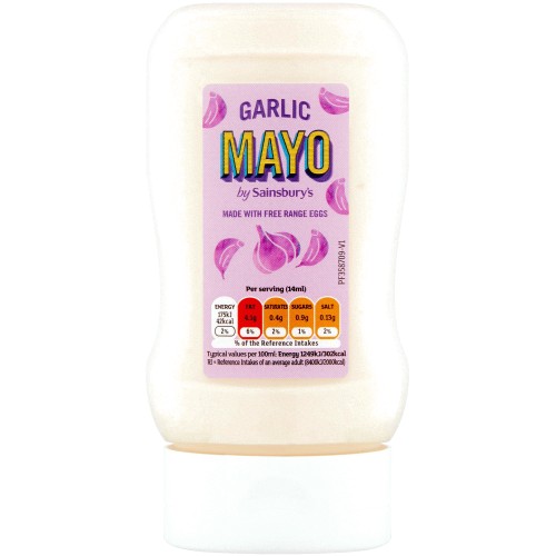 Sainsbury's Garlic Mayonnaise (280ml) Compare Prices & Where To Buy