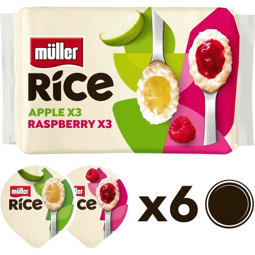 Muller Rice Vanilla Custard Low Fat Dessert (1 x 180g) Compare Prices