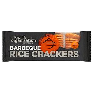 The Snack Organisation Barbeque Rice Crackers (100g) Compare Prices