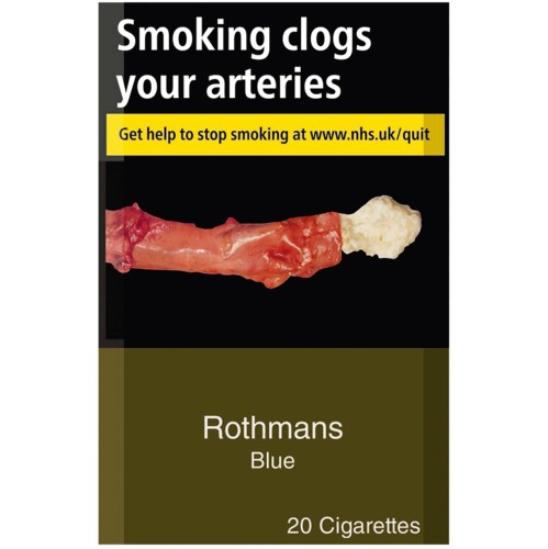 Rothmans Blue King Size 20 Cigarettes (20) Compare Prices & Where To