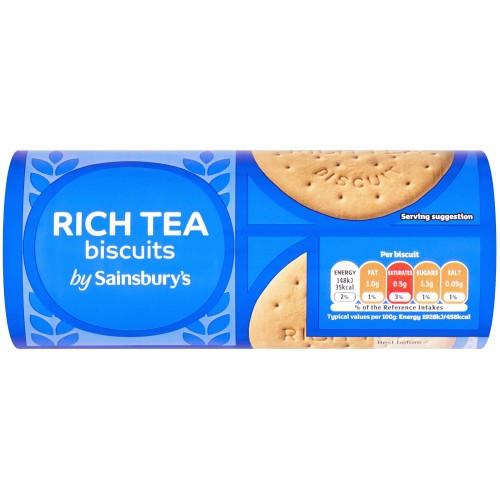 Sainsbury's Rich Tea Biscuits (200g) Compare Prices & Where To Buy