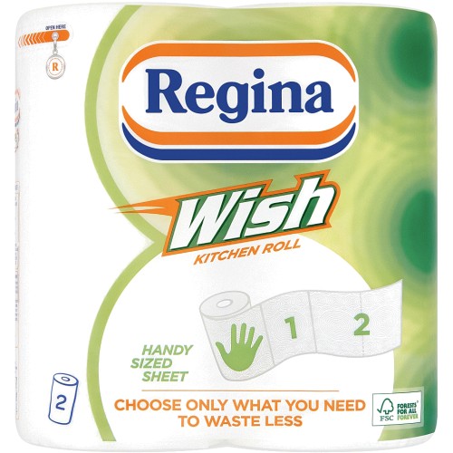 Regina Wish Kitchen Roll (2) Compare Prices & Where To Buy Trolley
