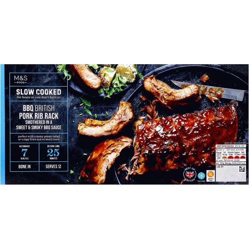 Morrisons Bourbon BBQ Pork Rib Rack (450g) Compare Prices & Where To