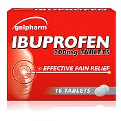 GALPHARM IBUPROFEN (16 x 200mg) Compare Prices Trolley.co.uk