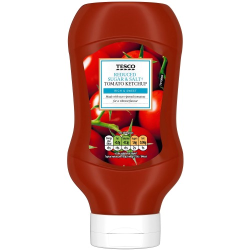 Tesco Reduced Sugar & Salt Ketchup (530g) Compare Prices & Where To Buy Trolley.co.uk