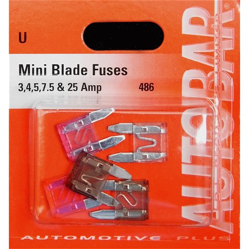 Autobar Mixed Clear Mini Blade Fuses Compare Prices & Where To Buy Trolley.co.uk