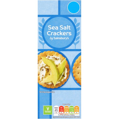 Sainsbury's Sea Salt Crackers (185g) Compare Prices & Where To Buy