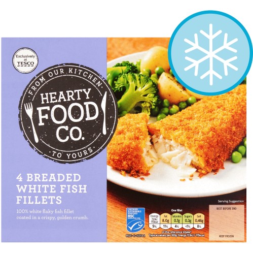 ASDA 4 Breaded White Fish Fillets (400g) Compare Prices & Where To Buy Trolley.co.uk