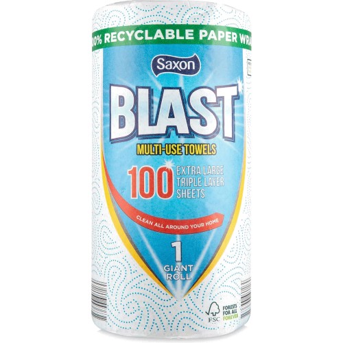 Saxon Kitchen Towels 4 Rolls Compare Prices & Where To Buy Trolley