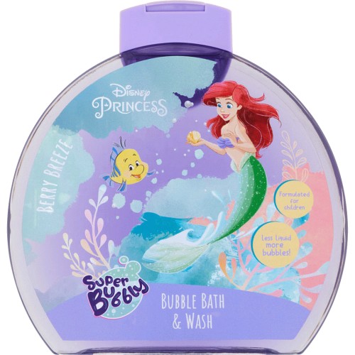 Disney Princess Super Bubbly Bubble Bath & Wash (300ml) Compare