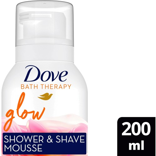 Dove Shower Mousse Glow Shower & Shave Foam (200ml) Compare Prices