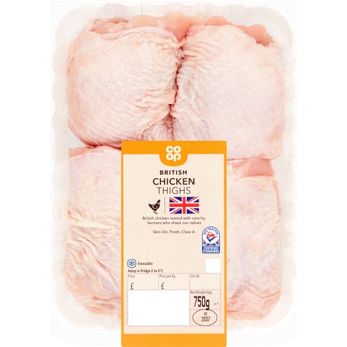 Coop British Chicken Thighs (750g) Compare Prices & Where To Buy