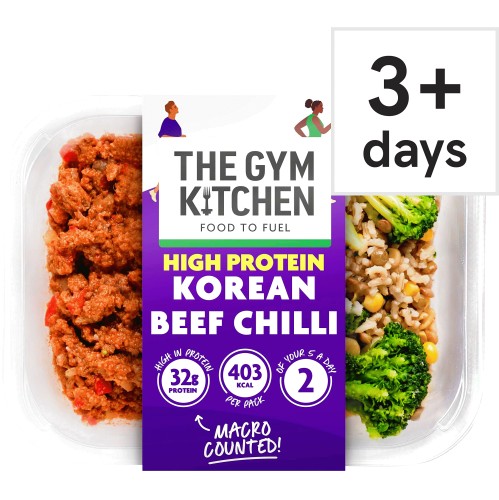 The Gym Kitchen Korean Beef Chilli (400g) Compare Prices & Where To