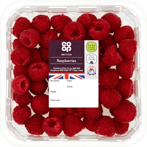 Coop Large British Raspberries (250g) Compare Prices & Where