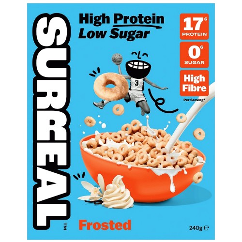 Surreal High Protein Low Sugar Frosted Cereal (240g) Compare Prices
