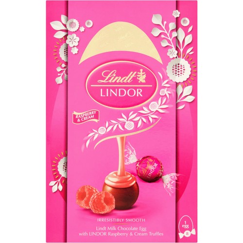 Lindt Lindor Irresistibly Smooth Raspberry& Cream (260g) Compare