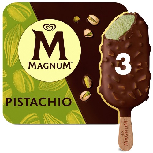 Magnum Pistachio Ice Cream Collection Sticks (3 x 100ml) Compare Prices & Where To Buy