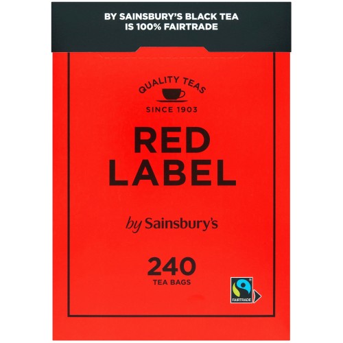 Sainsbury's Red Label Tea Bags (240 x 750g) Compare Prices & Where To