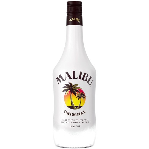 Malibu Original Caribbean White Rum with Coconut Flavour (1 Litre) £