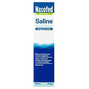 Nasofed Relief Saline Nasal Spray All Ages (100ml) Compare Prices