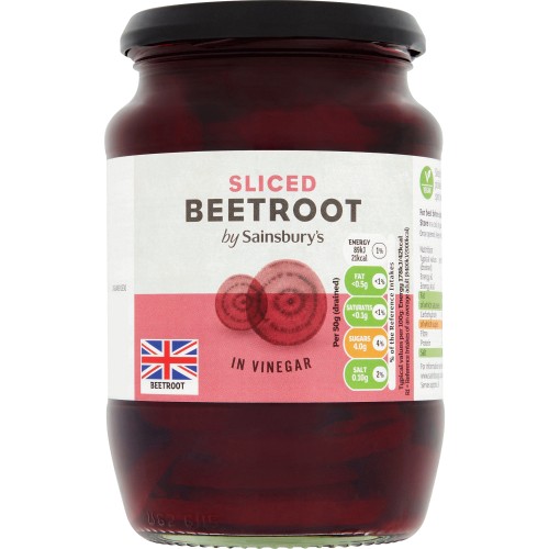 Sainsbury's Sliced Pickled Beetroot in Vinegar (462g*) (710g) Compare