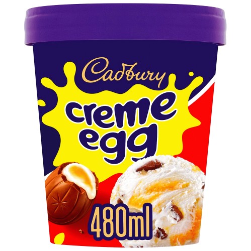 Cadbury Dairy Milk Ice Cream Tub (4 x 480ml) Compare Prices Trolley