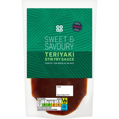 Coop Sweet & Savoury Teriyaki Stir Fry Sauce (150g) Compare Prices