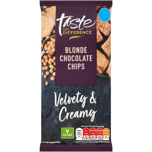Sainsbury's Blonde Chocolate Chips Taste the Difference (150g