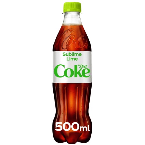 Diet Coke Sublime Lime (500ml) Compare Prices Trolley.co.uk