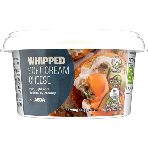ASDA Extra Special Whipped Soft Cream Cheese (150g) Compare Prices