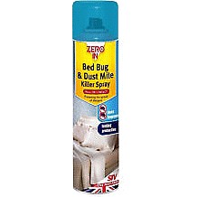 STV Zero In Bed Bug & Dust Mite Killer Spray Pest Control Treatment