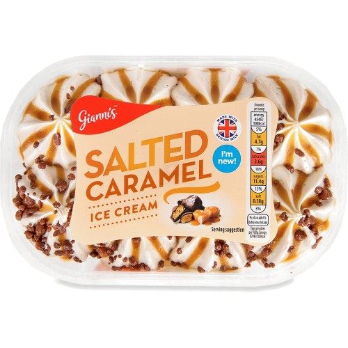 Gianni's Salted Caramel Ice Cream Compare Prices & Where To Buy