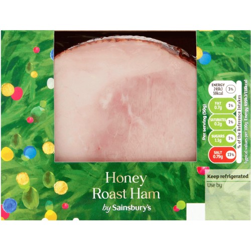 Sainsbury's British Honey Roast British Ham Joint (700g) Compare