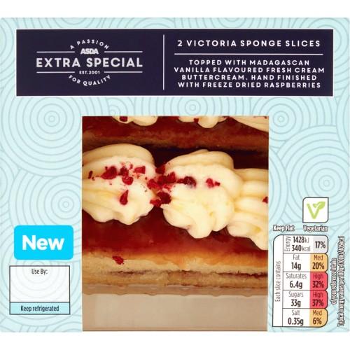 ASDA Extra Special 2 Carrot Cake Slices (2) Compare Prices & Where To