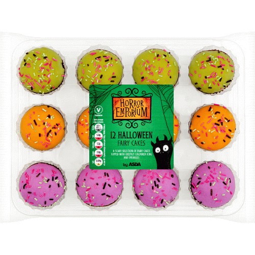 ASDA Happy Halloween 12 Spookilicious Fairy Cakes (12) Compare Prices
