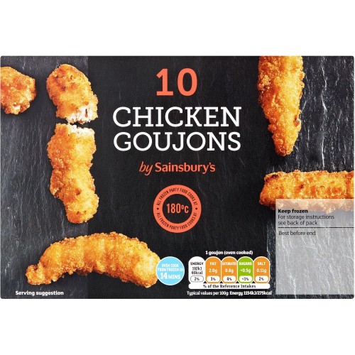 Sainsbury's Chicken Goujons (10 x 190g) Compare Prices & Where To Buy